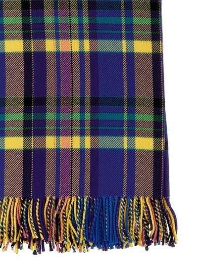 Shop Etro Check Scarf Scarves, Foulards Multicolor