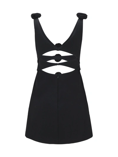 Shop Magda Butrym Short Dress With Cut-out Detail