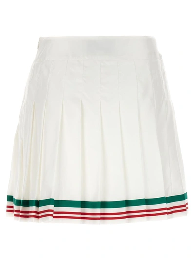 Shop Casablanca 'casa Way' Skirt In Multicolor