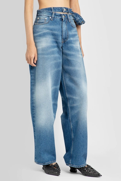 Shop Y/project Woman Blue Jeans