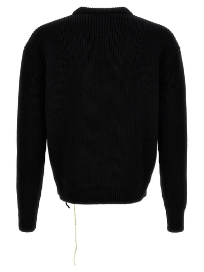Shop Lanvin 'calla' Sweater In Black