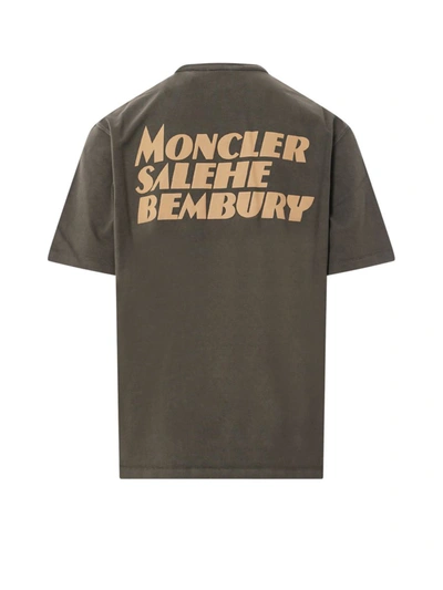 Shop Moncler Genius T-shirt In Green