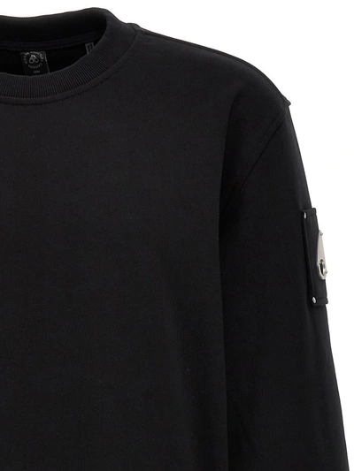 Shop Moose Knuckles 'hartsfield' Sweatshirt In Black