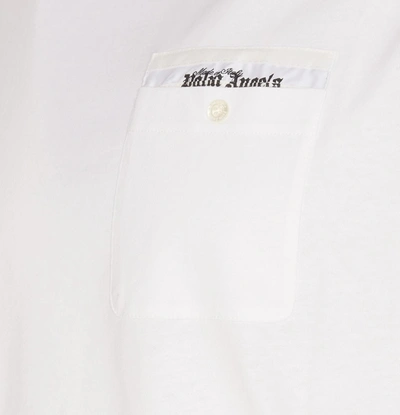 Shop Palm Angels T-shirts And Polos In White