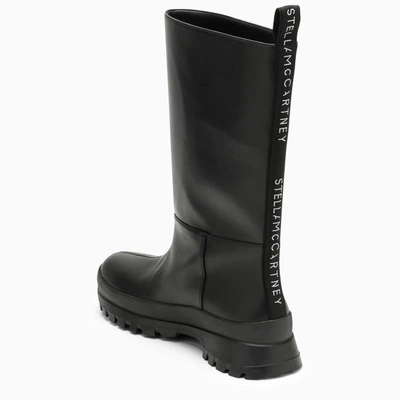 Shop Stella Mccartney Tubo Trace Boots In Black