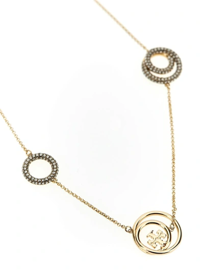 Shop Tory Burch 'open Miller' Necklace In Gold