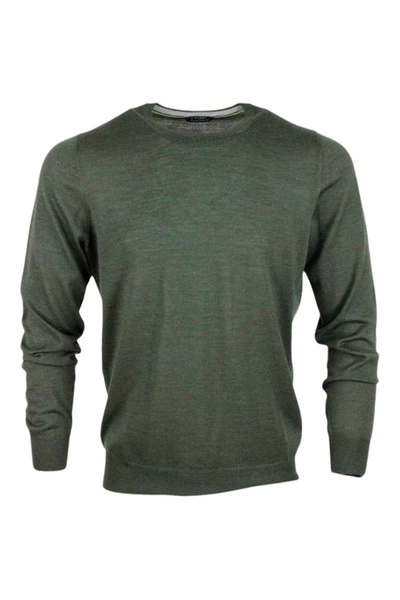Shop Barba Napoli Sweaters In Militar