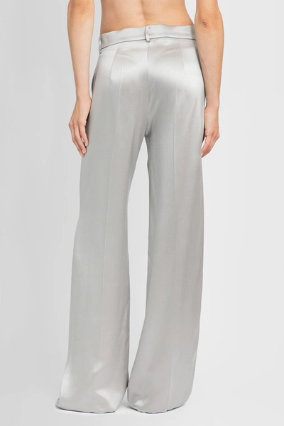 Shop Magda Butrym Woman Grey Trousers