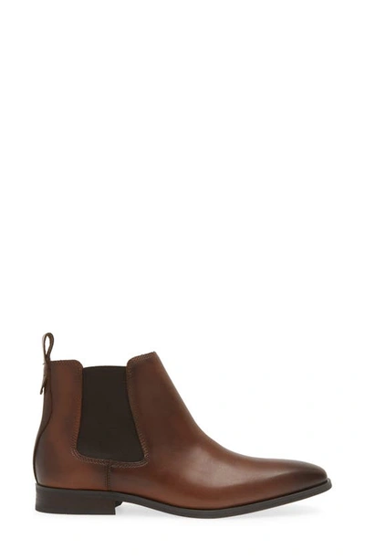 Shop Nordstrom Fulton Chelsea Boot In Brown Almond