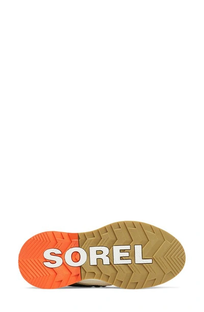 Shop Sorel Kids' Out 'n About Classic Waterproof Boot In Stone Green/ Alpine Tundra