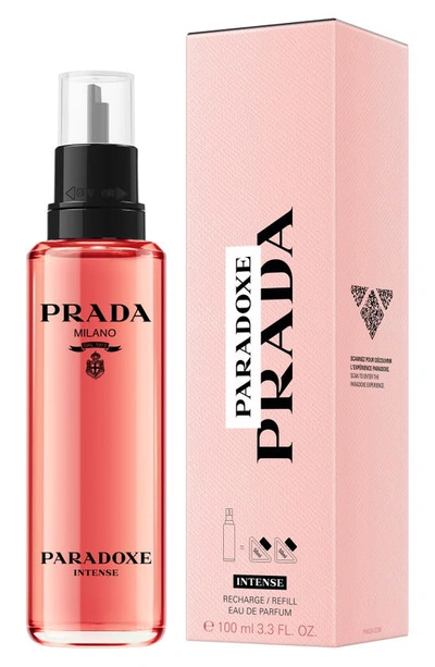 Shop Prada Paradoxe Intense Eau De Parfum, 3.4 oz In Eco Refill