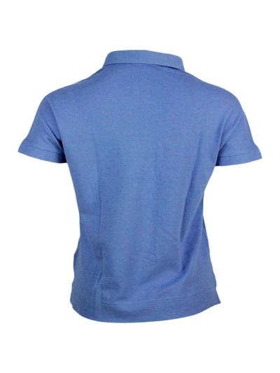 Shop Barba Napoli T-shirts And Polos In Clear Blue