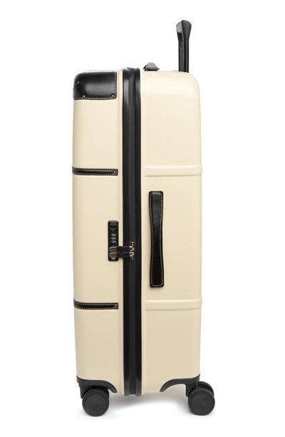 Shop Bric's Bellagio 2.0 30-inch Rolling Spinner Suitcase In Cream/black