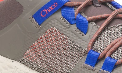 Shop Chaco Chillos Sneaker In Dark Gray