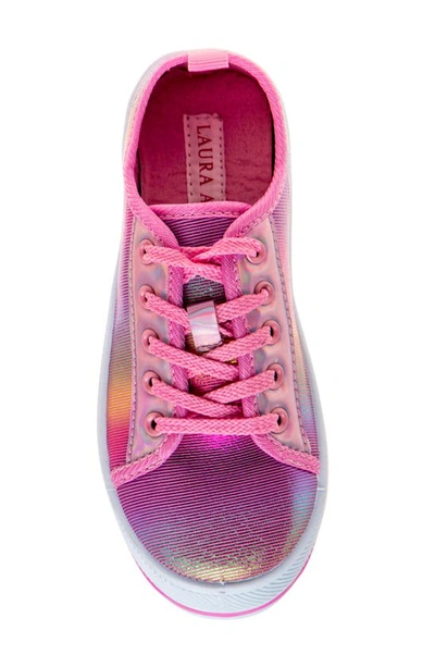 Shop Laura Ashley Kids' Ombré Sneaker In Pink Multi