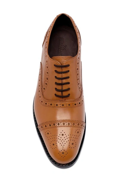 Shop Anthony Veer Ford Brogue Oxford In Medium Brown