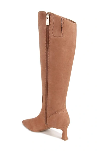 Naturalizer Deesha Womens Extra Wide Calf Suede Knee-high Boots In Cafe Brown Suede