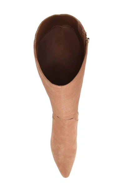 Naturalizer Deesha Womens Extra Wide Calf Suede Knee-high Boots In Cafe Brown Suede