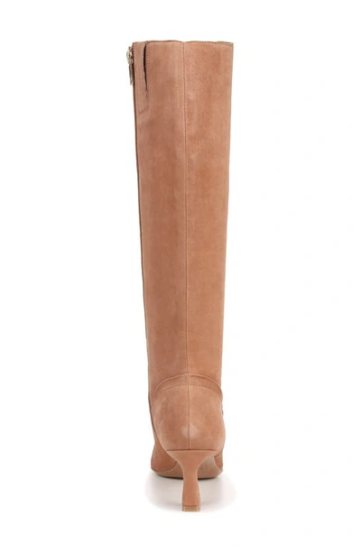 Naturalizer Deesha Womens Extra Wide Calf Suede Knee-high Boots In Cafe Brown Suede