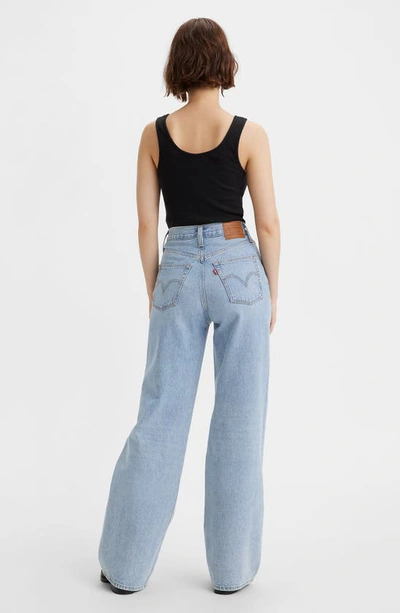 Shop Levi's Ribcage High Waist Wide Leg Jeans In Far And Wide