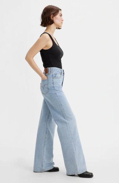 Shop Levi's Ribcage High Waist Wide Leg Jeans In Far And Wide