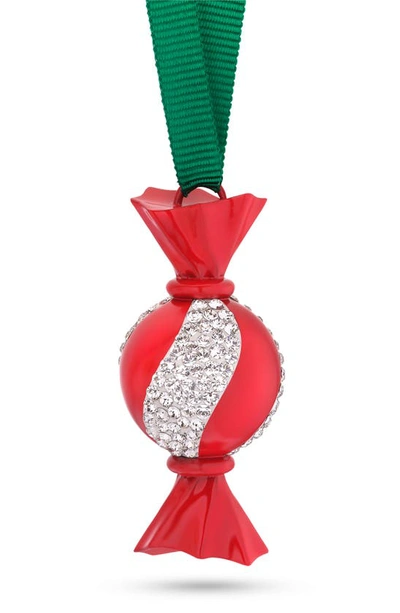 Shop Swarovski Dulcis Holiday Cheers Ornament In Red Multicolored
