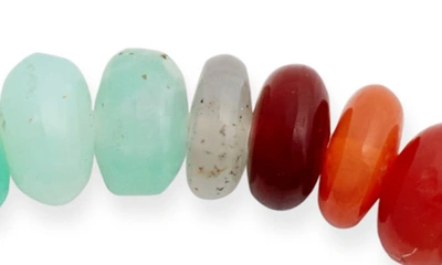 Shop Anzie Boheme Beaded Opal Stretch Bracelet In Multicolor