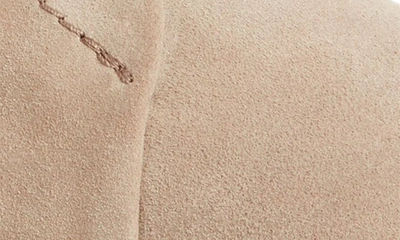 Zegna Triple Stitch Suede Sneaker In Beige