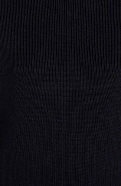 Golden Goose Distressed Cotton Blend Sweater In Dark Blue