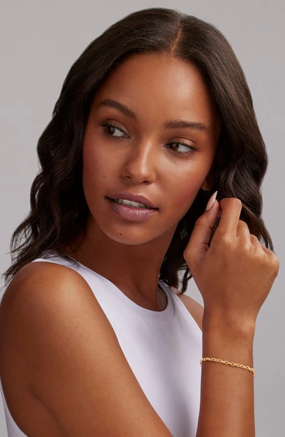 Lagos Signature Caviar Link Bracelet In Gold