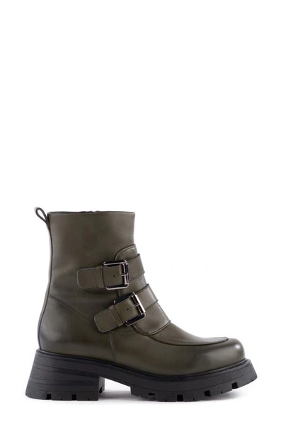 Shop Seychelles Chasin' You Water Resistant Boot In Olive