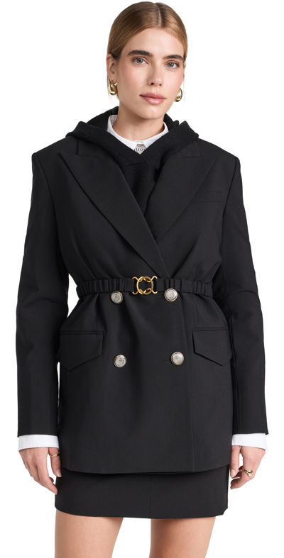 Shop Veronica Beard Hutchinson Dickey Jacket Black M