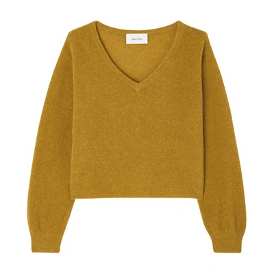 Shop American Vintage Razpark Sweater In Saffron_melange