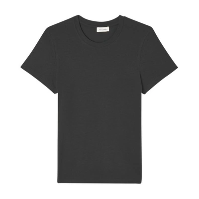 Shop American Vintage T-shirt Ypawood In Carbon_melange