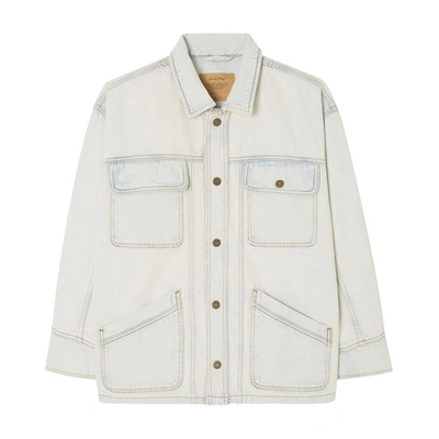 Shop American Vintage Jacket Joybird In Super_bleached