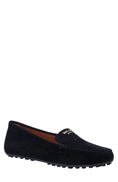 Shop Kate Spade Deck Driving Loafer In Black