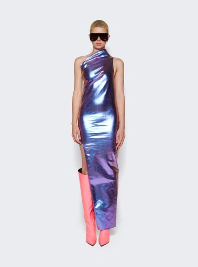 Shop Rick Owens Athena Gown In Purple