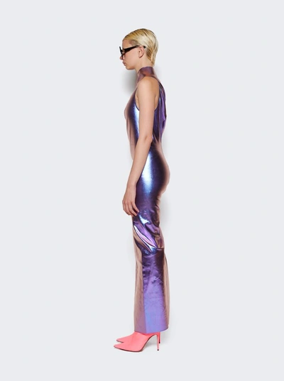 Shop Rick Owens Athena Gown In Purple