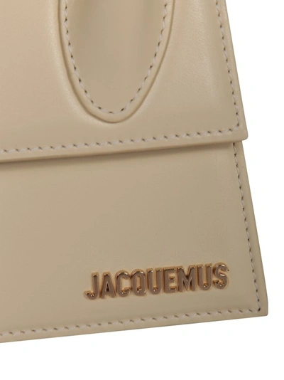 Shop Jacquemus Le Chiquito Noeud Bag In Neutrals