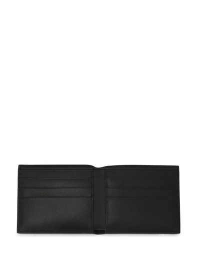 Shop Dolce & Gabbana Black Calfskin Leather Wallet