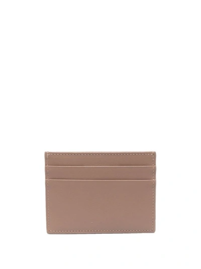 Shop Dolce & Gabbana Pink Leather Wallet In Brown
