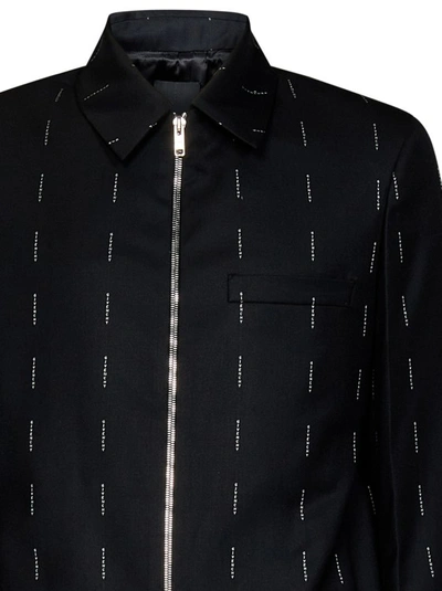 Shop Givenchy Black Zip-up Jacket
