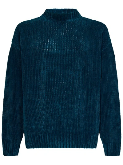 Shop Bonsai Blue Knitted Sweater