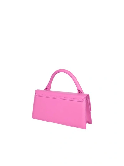 Shop Jacquemus Le Chiquito Long Bag In Pink