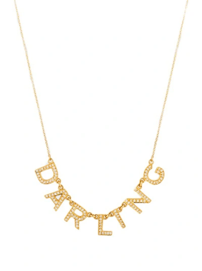 Shop Roxanne First Oh Darling Diamond Necklace In Not Applicable