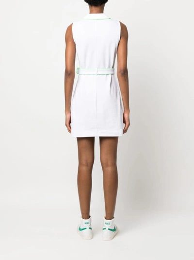 Shop Chiara Ferragni White Cotton Mini Dress
