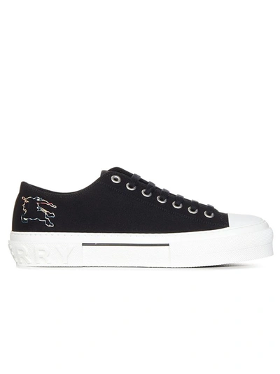 Shop Burberry Low-top Sneakers In Black