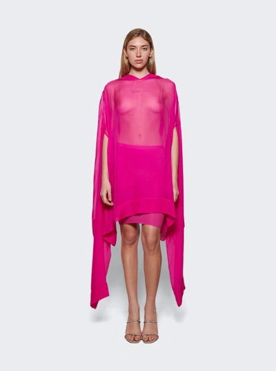 Shop Rick Owens Wolfy Mini Skirt In Pink