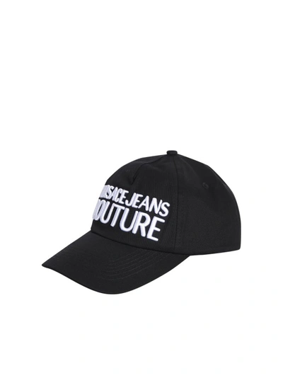 Shop Versace Jeans Couture Black Baseball Cap