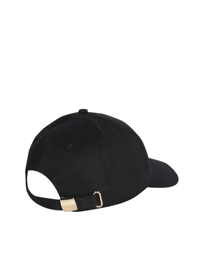 Shop Versace Jeans Couture Black Baseball Cap